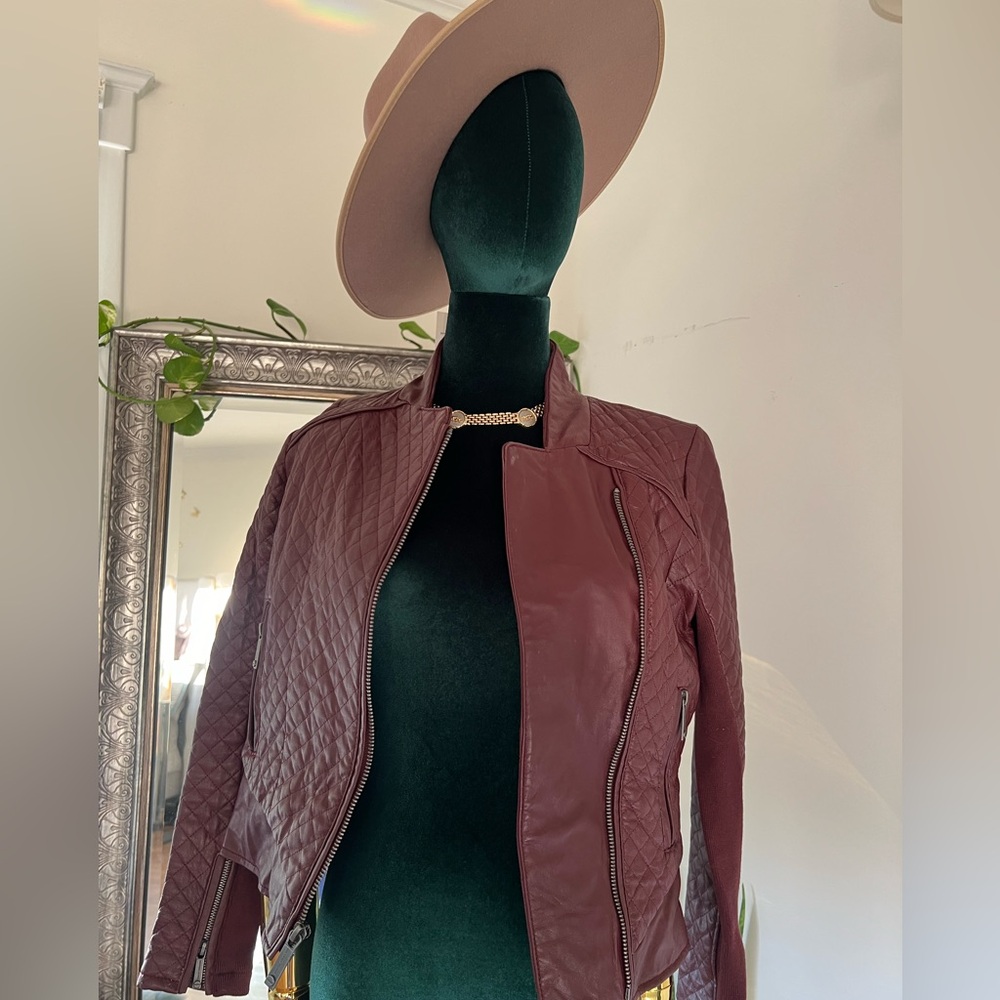 Michael Kors Leather Jacket